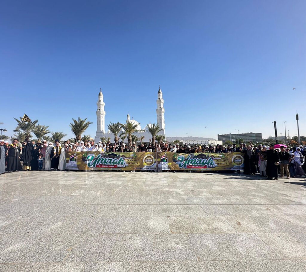 umroh haji travel jannah firdaus masjid quba