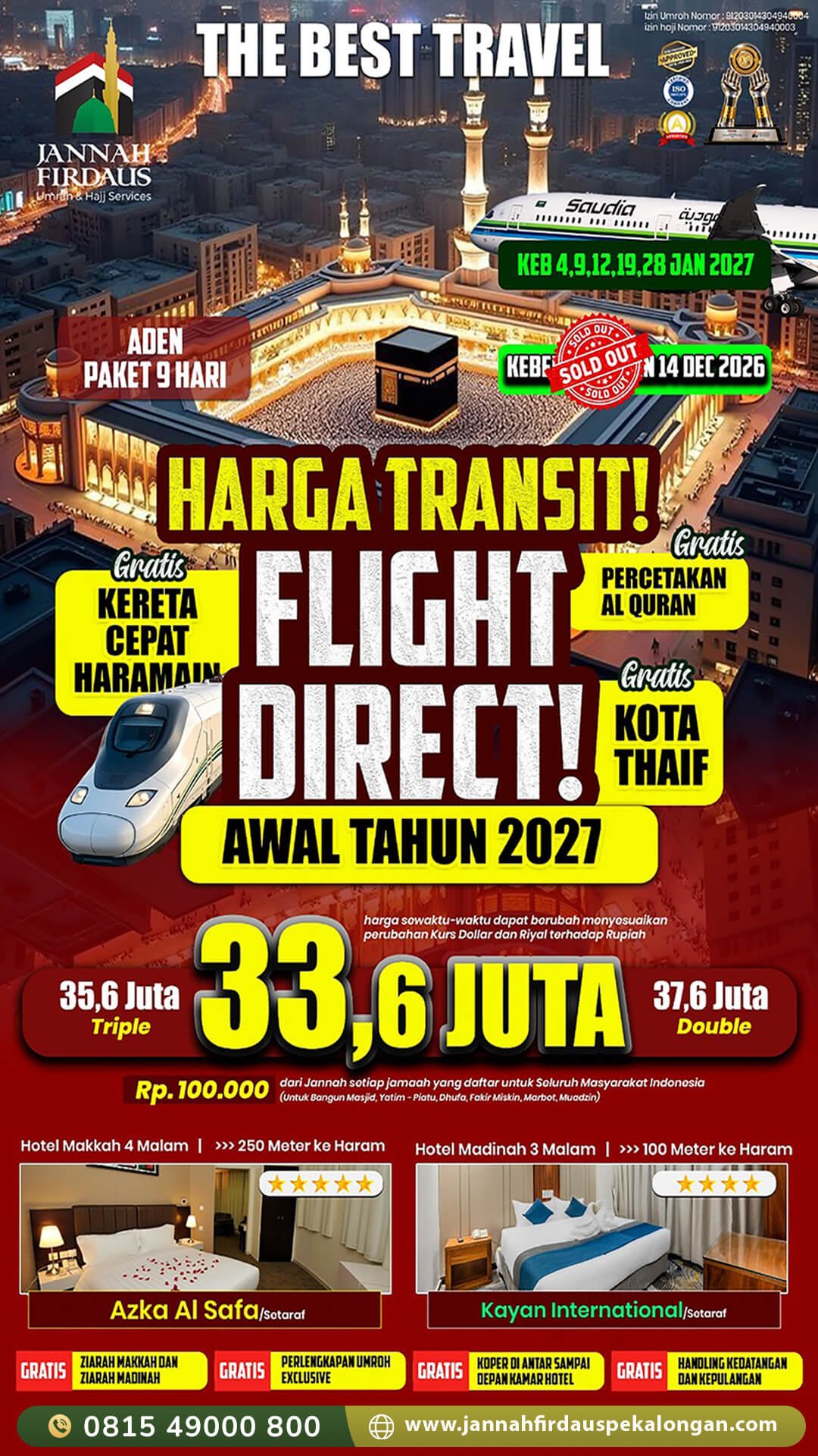 umroh awal tahun 2027 aden