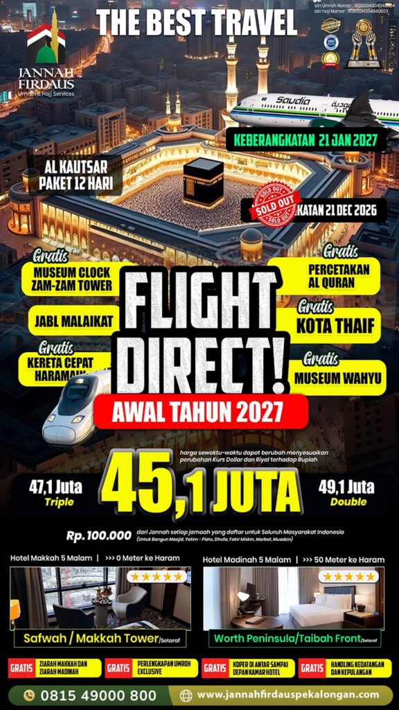 umroh awal tahun 2027 alkautsar