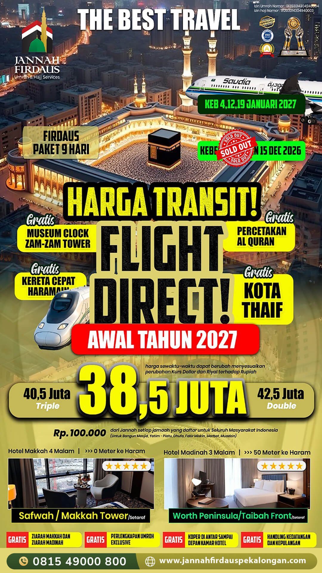 umroh awal tahun 2027 firdaus