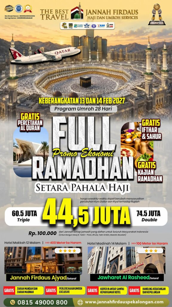 umroh full ramadhan 2027 ekonomis