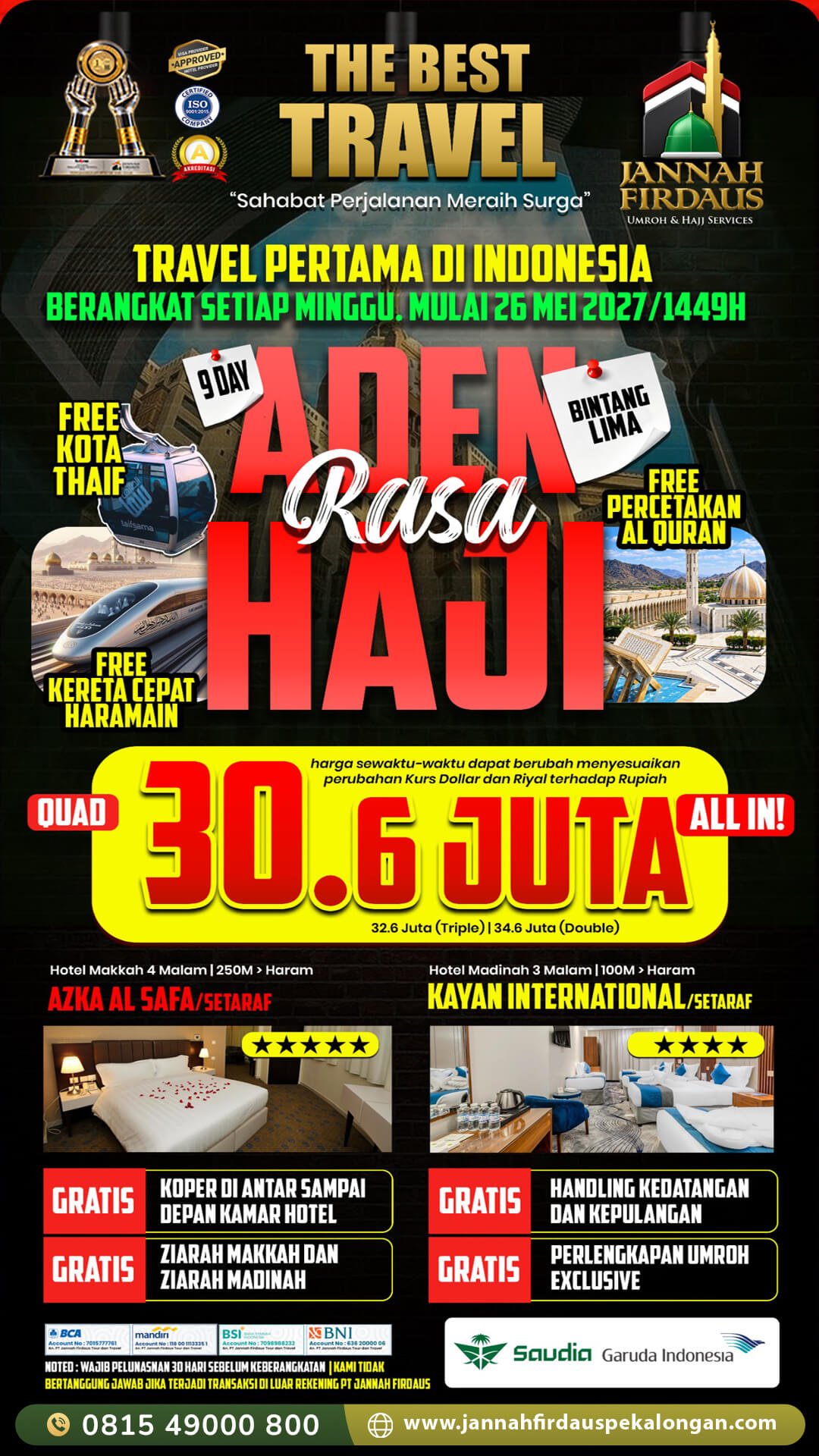 umroh new season 1449 hijriah aden jannah firdaus pekalongan