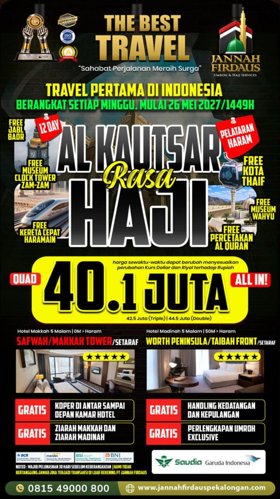 umroh new season 1449 hijriah alkautsar jannah firdaus pekalongan