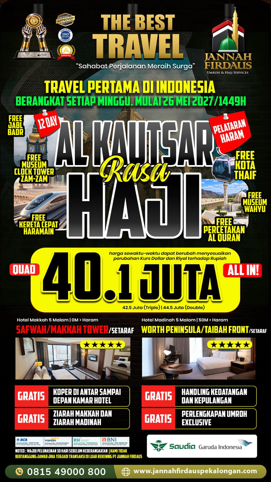umroh new season 1449 hijriah alkautsar jannah firdaus pekalongan
