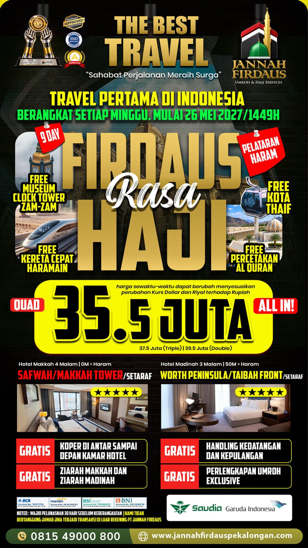 umroh new season 1449 hijriah firdaus jannah firdaus pekalongan
